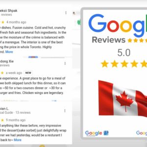 Google Review Kanada kaufen Steigern Sie Ihren Ruf mit echten Google Reviews